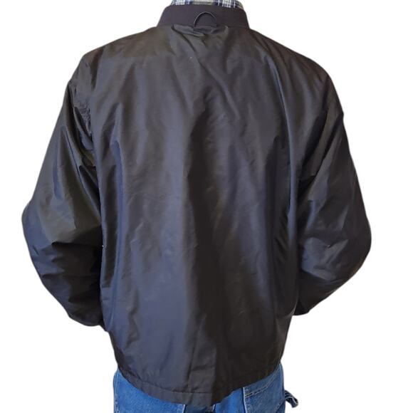 Sessions Reversible Black Gold Ski Jacket Base Layer Insert Liner Jacket Medium - Picture 4 of 8